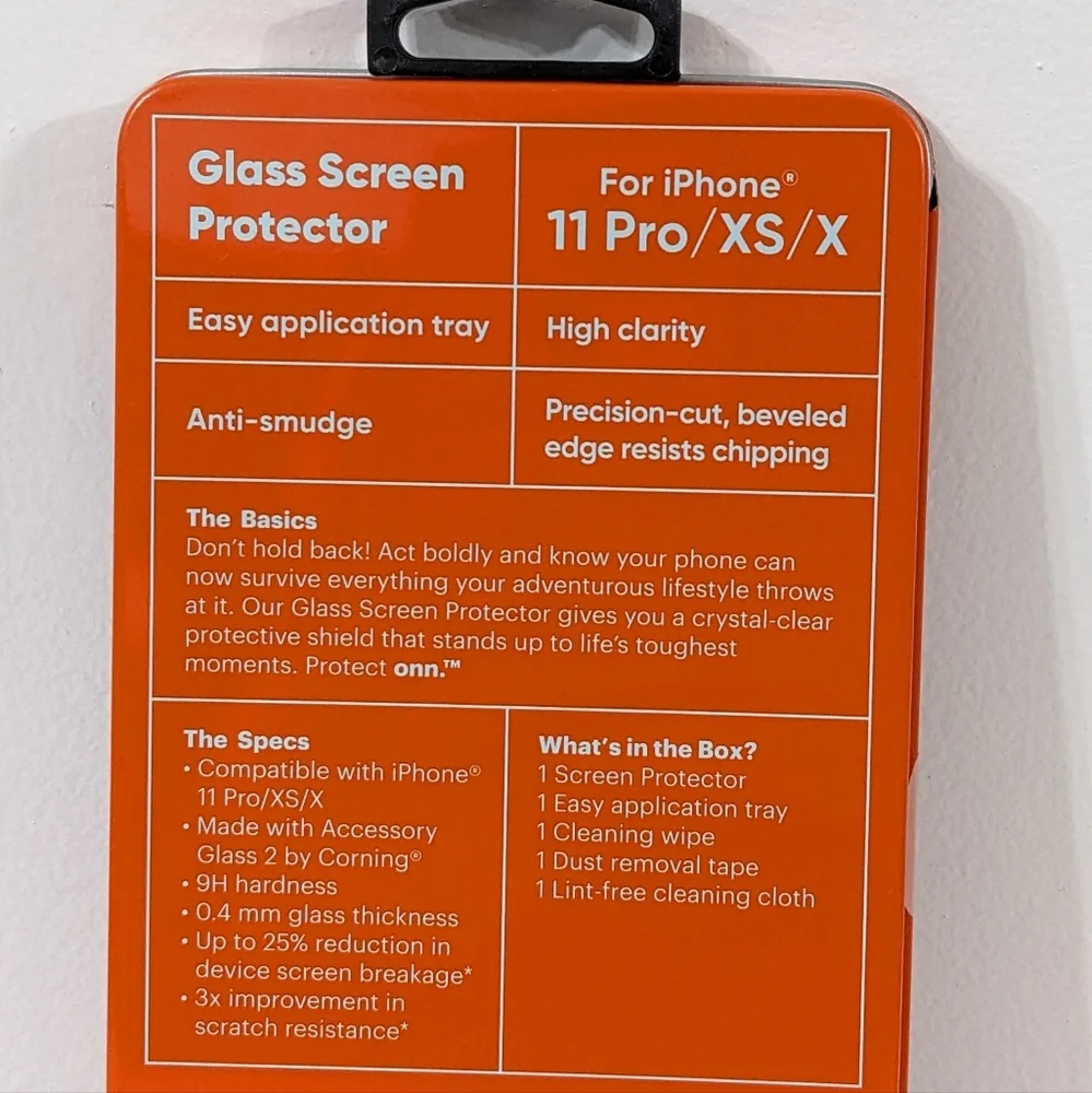 NEW iPhone 11 Pro/XS/X Corning Glass Screen Protector